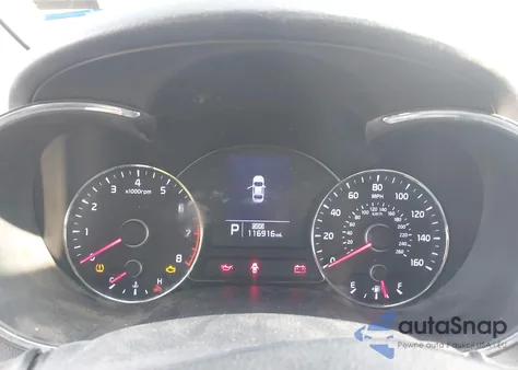 2016 Kia Forte Ex z USA, uszkodzony, nr VIN KNAFX6A84G5633074